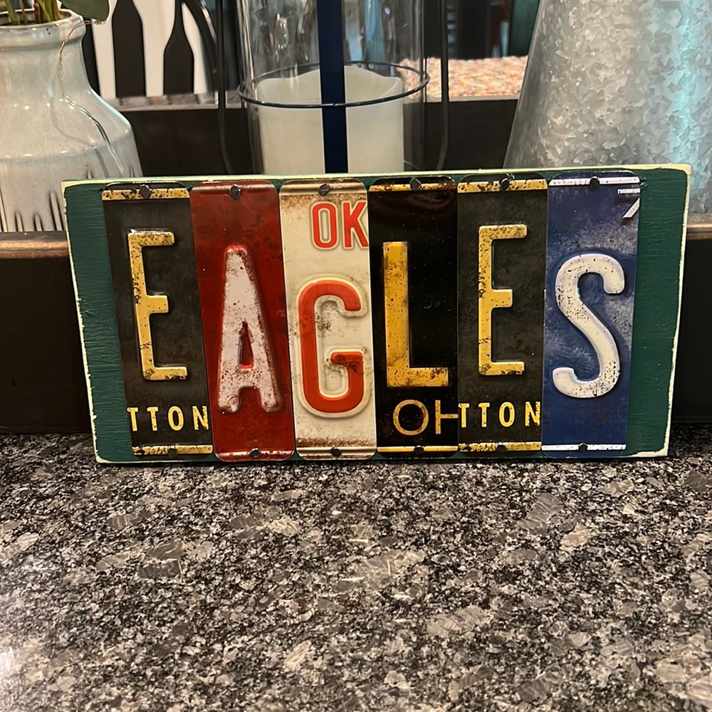 EAGLES sign